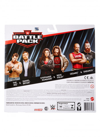 Daniel Bryan And The Miz Battle Pack Action Figure Set