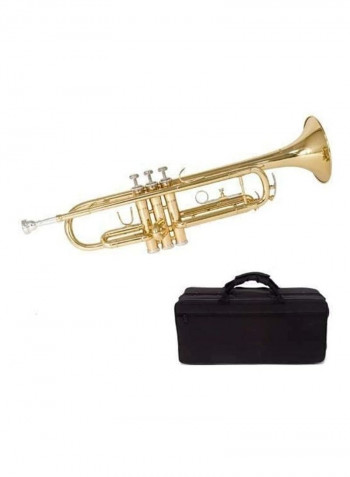 Gold Trumpets with Instrument Case