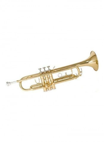 Gold Trumpets with Instrument Case