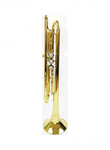 Gold Trumpets with Instrument Case