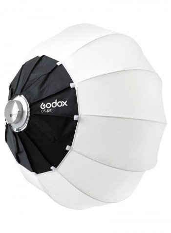 Collapsible Lantern Softbox Photography With Bowens Mount White