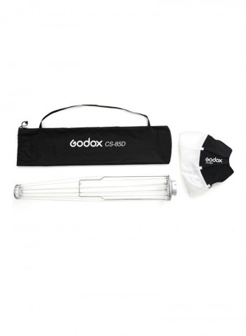 Collapsible Lantern Softbox Photography With Bowens Mount White