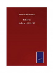 Syllabus Hardcover English by Thomas Duffus Hardy - 2020