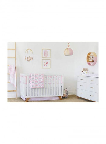 3-Piece Crib Bedding Set