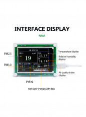 Home-use High Accuracy LED Digital Display USB Mini Portable PM2.5 Detector Multifunctional Laser Air Tester Green 18cm reviews Home-use High Accuracy LED Digital Display USB Mini Portable PM2.5 Detector Multifunctional Laser Air Tester Green 18cm