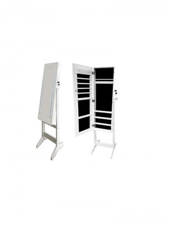 Accessory Organizer With Mirror