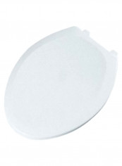 Elongated Closed Front Toilet Seat White