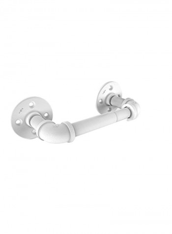 Pipeline Toilet Paper Holder Matte White