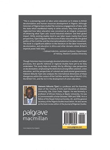 Union Education In Nigeria Hardcover
