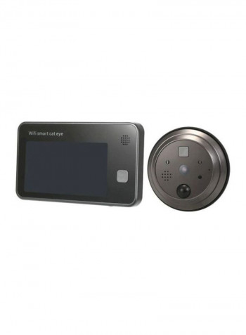 Wireless Digital Peephole Door Viewer Doorbell Black