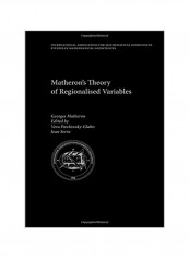 Matheron's Theory of Regionalised Variables Hardcover