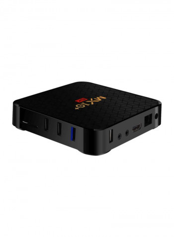 MX10 Plus Smart Android 9.0 TV Box With Remote Control MX10 Plus Black