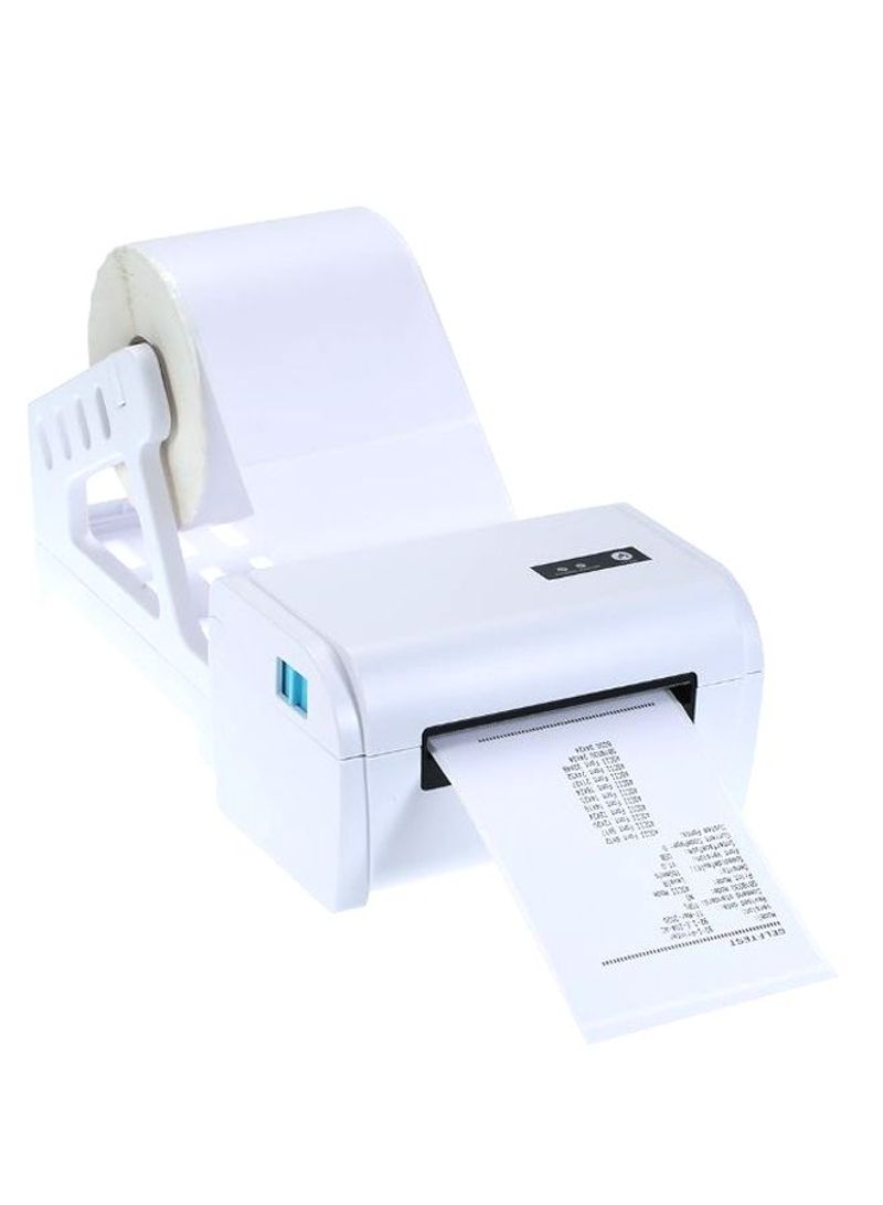 Shipping Label Printer White