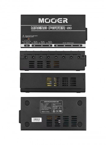 Macro Power Professional Guitar Effect Power Supply Station