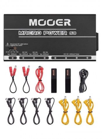 Macro Power Professional Guitar Effect Power Supply Station