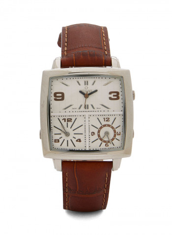 Sirus Leather Analog Watch EQS7090013B