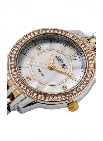 Women's Stainless Steel Analog Watch AS8027TRI