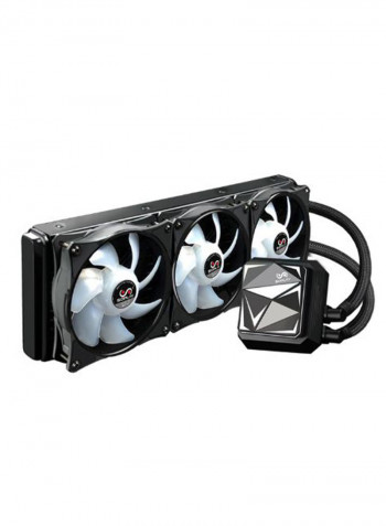 CPU Cooler Radiator White/Black