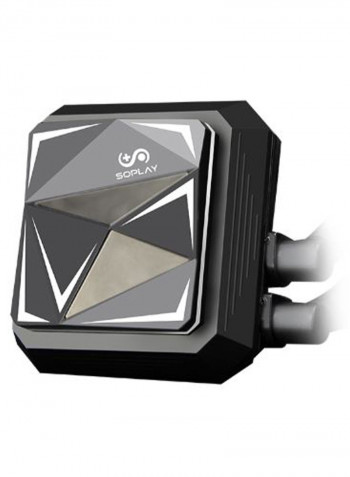 CPU Cooler Radiator White/Black