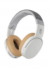 Crusher Wireless Over-Ear Headphones With Microphone Grey/Tan