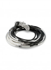 Silver Plated Leather Wrap Bracelet reviews Silver Plated Leather Wrap Bracelet