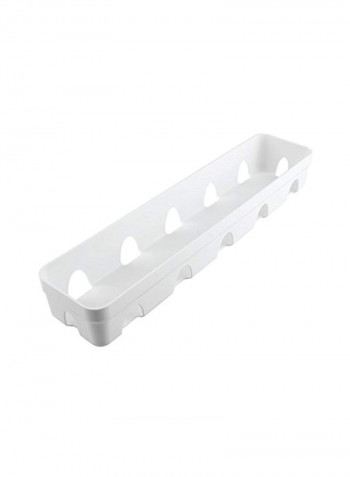 Mora And Lampone Silicone Mold With Plastic Support White 17.2x4.4x3.7inch