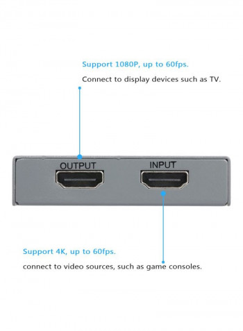 USB Video Game Capture Box ezcap/269 Grey