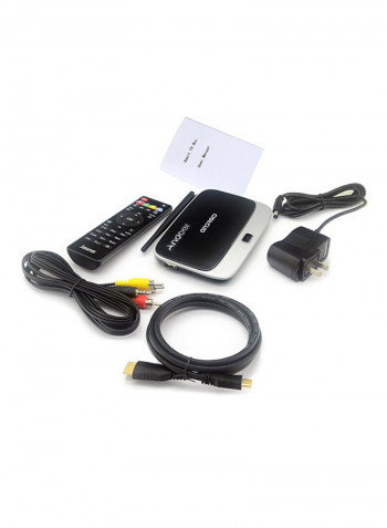 CS918 4K Smart TV Box V580 grey