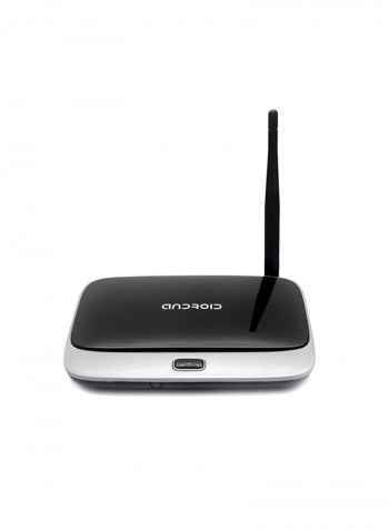 Q7 4K Smart TV Box V763 black