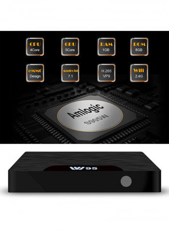 Smart TV Box W95 Black