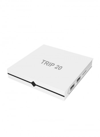 Trip20 Android 9.0 Smart TV Box V6390 White