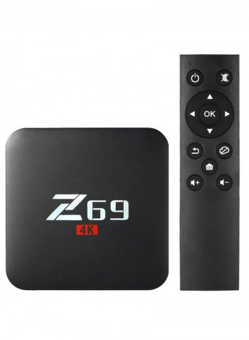 Z69 Android Media Player Set Top Box V2784 Black