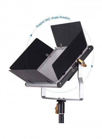 3-Piece LED Video Light Kit 9.1x7.9inch Black/White