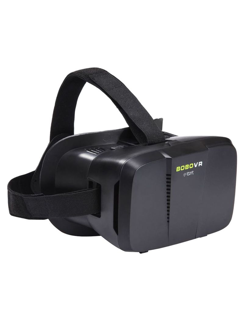 3D VR Headset For Smartphone Black