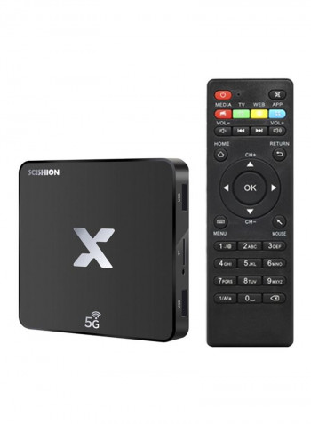 X Android TV Box V5410 Black/Silver