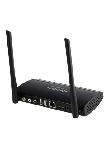 X800 Android TV Box With Remote Control V1476 Black