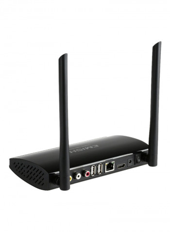 X800 Android TV Box With Remote Control V1476 Black