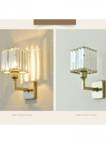 E27 LED Crystal Wall Lamp Warm White