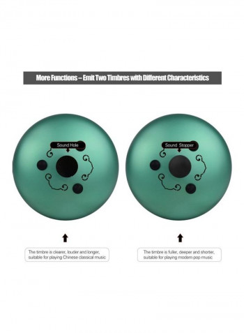 11-Tone Steel Tongue Drum Kit