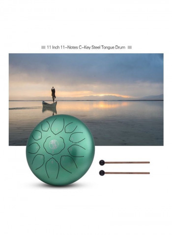 11-Tone Steel Tongue Drum Kit