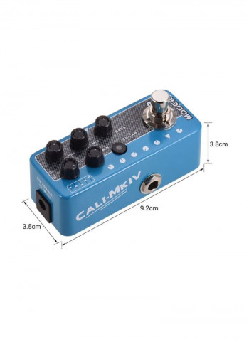 017 CALI-MKIV Digital Preamp Preamplifier Guitar Effect Pedal