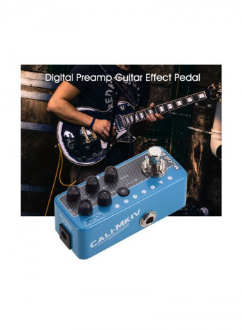 017 CALI-MKIV Digital Preamp Preamplifier Guitar Effect Pedal