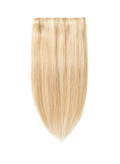 8-Piece Clip In Hair Extension Set 18/613 Ash Blonde/Bleach Blonde 18inch