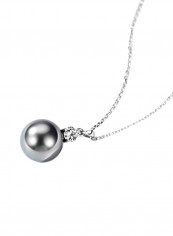 Sterling Silver Metal Pendant Necklace