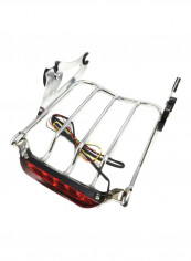 Detachable Air Wing Luggage Rack With LED Light for Harley Davidson 2009 To 2018 Touring Motorcycle