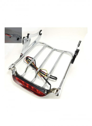 Detachable Air Wing Luggage Rack With LED Light for Harley Davidson 2009 To 2018 Touring Motorcycle