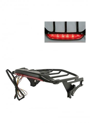 Detachable Air Wing Luggage Rack With LED Light For Harley Davidson Touring Motorcycle