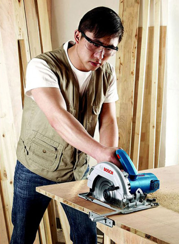Professional Hand-Held Circular Saw Blue/Silver 270x175millimeter