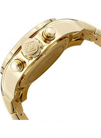 Stainless Steel Chronograph Quartz Watch