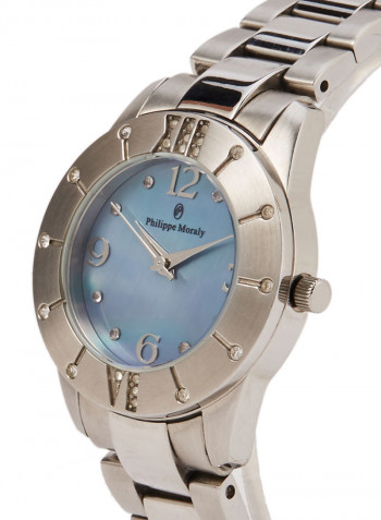 Women's Water Resistant Stainless Steel Analog Wrist Watch